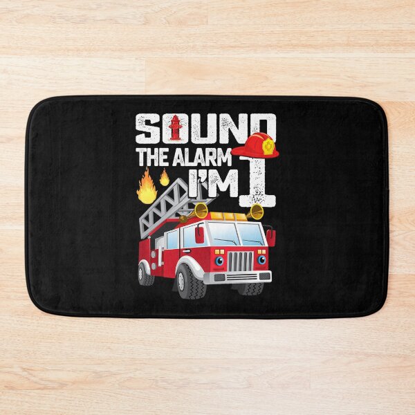 Item preview, Sound The Alarm Im 1 Fire Truck 1 Year Old Firefighter 1st Birthday Gift designed and sold by PameGraha.