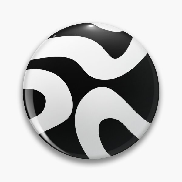 Item preview, Abstract waves - black and white designed and sold by BattaAnastasia.