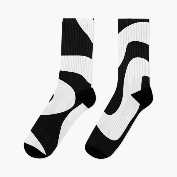 Item preview, Abstract waves - black and white designed and sold by BattaAnastasia.