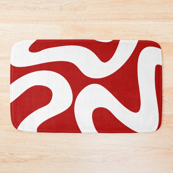 Item preview, Abstract waves - red designed and sold by BattaAnastasia.