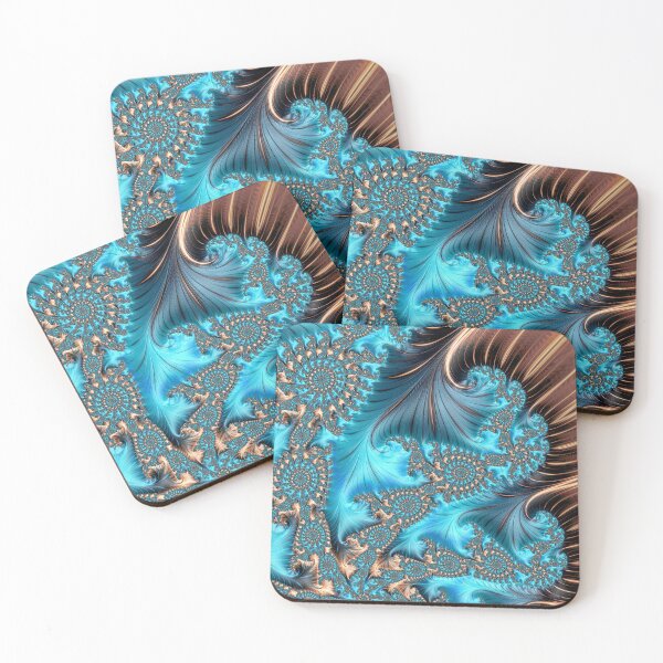 Copper Coaster Set Gold - Empire Copper  Custom Copper and Brass  Homewares, Art, Jewellery