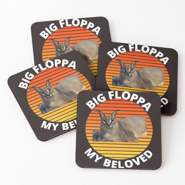 Item preview, Big Floppa My Beloved Caracal Meme                                     designed and sold by Slavi-ART.