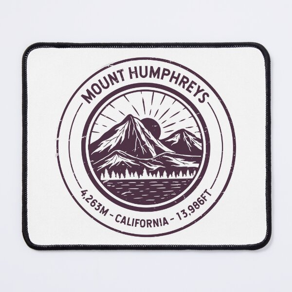 Item preview, Mount Humphreys California | Hiking | Skiing designed and sold by KrisSidDesigns.