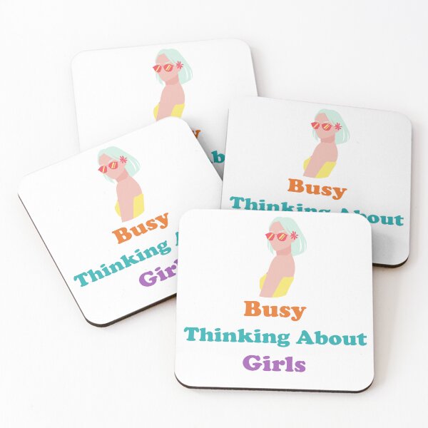 Item preview, Busy Thinking about Girls designed and sold by ShopOfK.