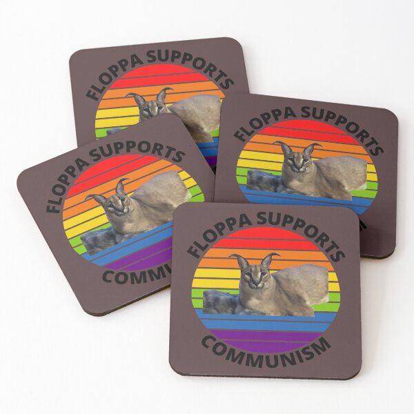 Item preview, Big Floppa My Beloved Caracal Meme    designed and sold by Slavi-ART.