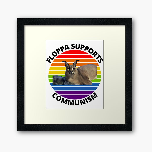 Item preview, Big Floppa My Beloved Caracal Meme    designed and sold by Slavi-ART.