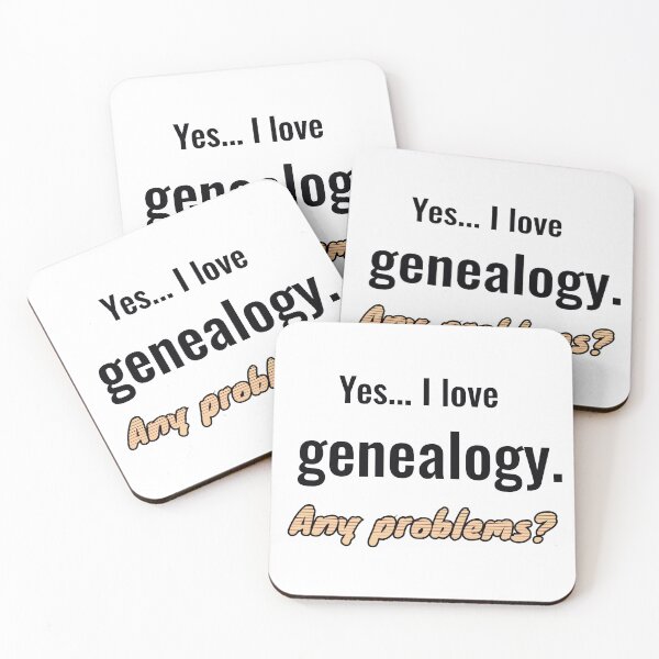 Item preview, I love Genealogy designed and sold by cooldesignsalot.