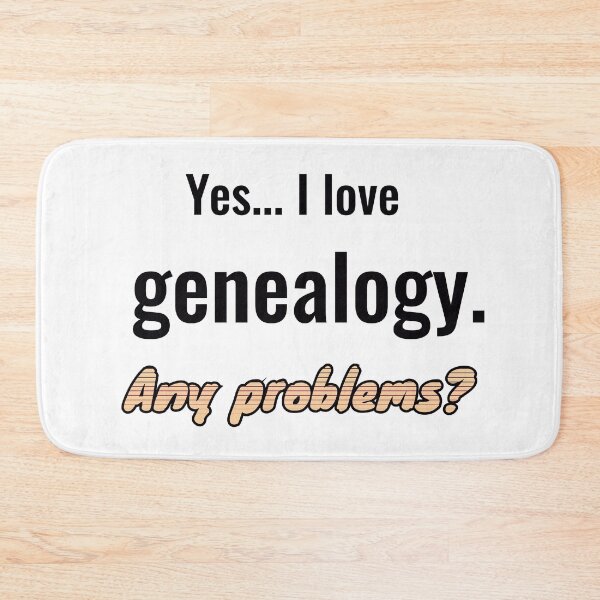 Item preview, I love Genealogy designed and sold by cooldesignsalot.