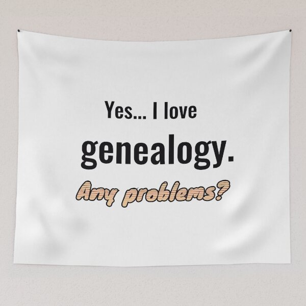 Item preview, I love Genealogy designed and sold by cooldesignsalot.