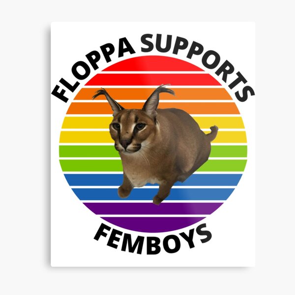 Big Floppa - Caracal meme cat / fat floppa / cursed floppa | Art Board Print