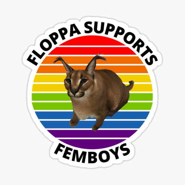 Mexican Lottery, Caracal Cat, The Floppa' Sticker