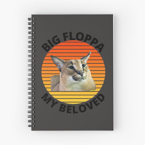 Item preview, Big Floppa My Beloved Caracal Meme Active    designed and sold by Slavi-ART.