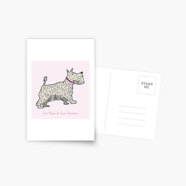 Dogs of San Francisco #1 Postcard