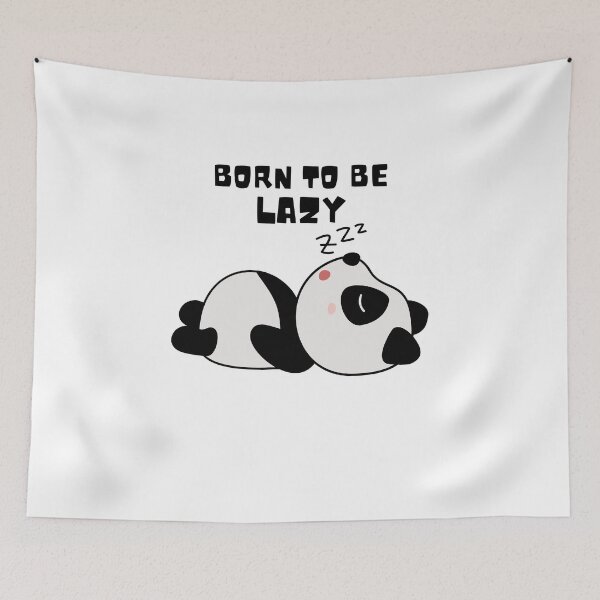 Item preview, Born To Be Lazy designed and sold by azy2shop.