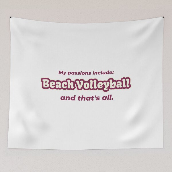 Item preview, Beach Volleyball is my passion designed and sold by cooldesignsalot.