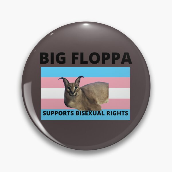 Item preview, Big Floppa Supports Bisexual Rights   designed and sold by Slavi-ART.