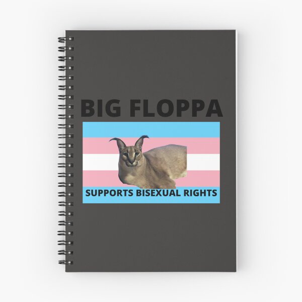 Item preview, Big Floppa Supports Bisexual Rights   designed and sold by Slavi-ART.