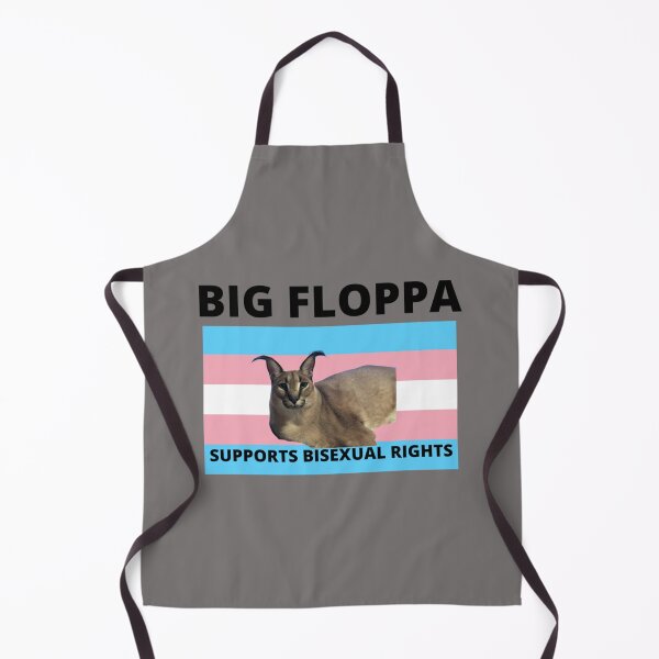 Item preview, Big Floppa Supports Bisexual Rights   designed and sold by Slavi-ART.