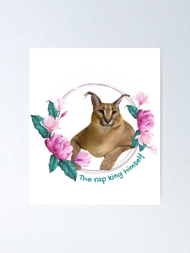 Zabloing Cat Meme - Zabloing Floppa Cat - Posters and Art Prints