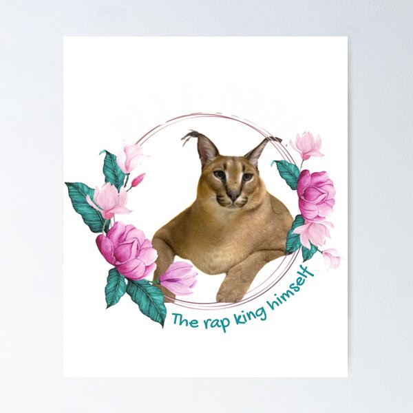 Big Floppa - Caracal meme cat / fat floppa / cursed floppa Postcard for  Sale by romanticists