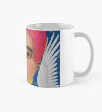 "Pies para que los quiero und tengo alas para volar" Tasse (Standard)