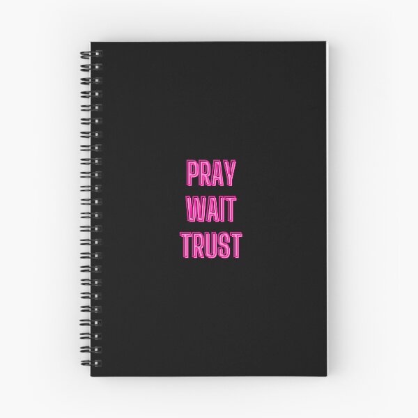 Item preview, Pray, wait, trust - motivation quotes designed and sold by kozetin.