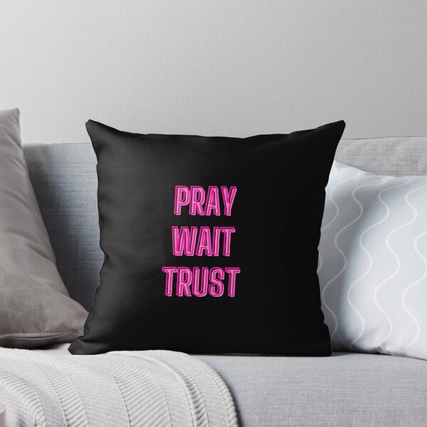 Item preview, Pray, wait, trust - motivation quotes designed and sold by kozetin.