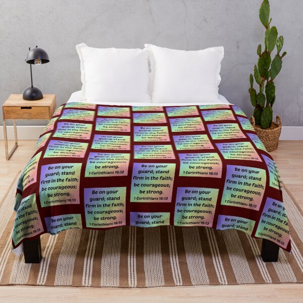Item preview, Bible Verse 1 Corinthians 16:13 designed and sold by Prayingwarrior.
