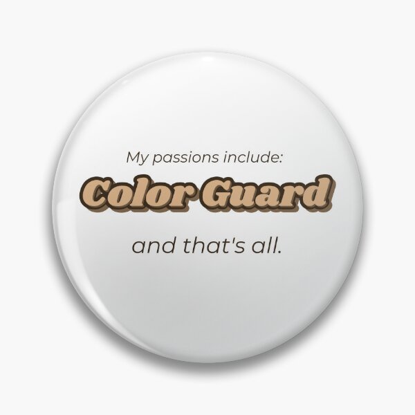 Item preview, Color Guard is my passion designed and sold by cooldesignsalot.