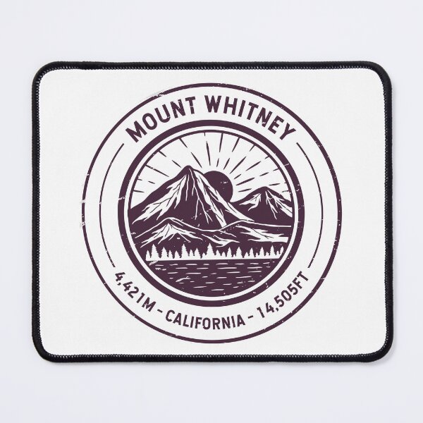 Item preview, Mount Whitney California | Hiking | Skiing designed and sold by KrisSidDesigns.