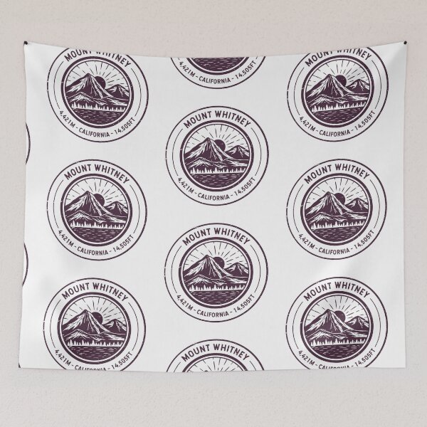 Item preview, Mount Whitney California | Hiking | Skiing designed and sold by KrisSidDesigns.