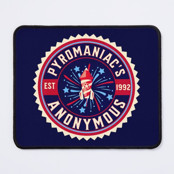 Item preview, Funny Pyromaniac Badge designed and sold by OliviaGbyKyro.