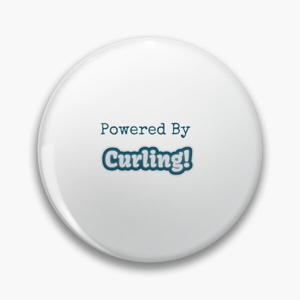 Item preview, Powered By Curling designed and sold by cooldesignsalot.