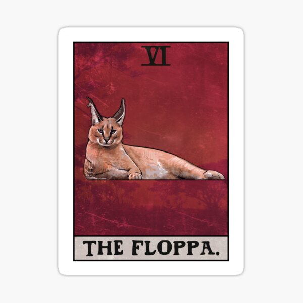 Big Floppa Wanted Poster Sticker Funny Caracal Cat Meme -  Portugal