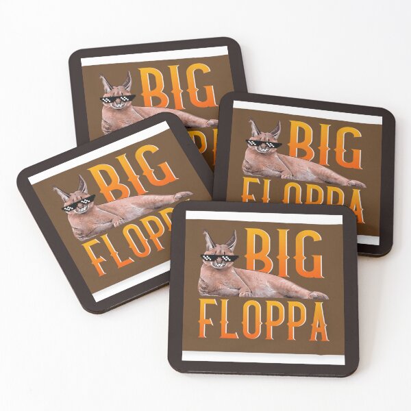 Item preview, Zabloing big floppa cool cat design    designed and sold by Slavi-ART.