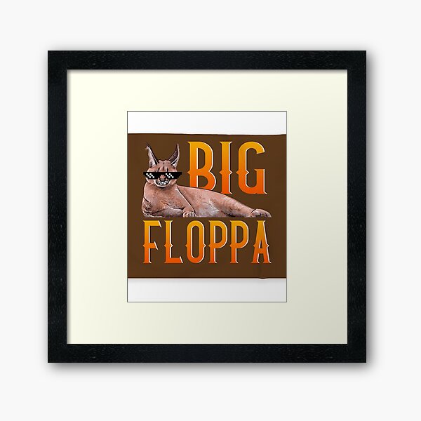 Item preview, Zabloing big floppa cool cat design    designed and sold by Slavi-ART.