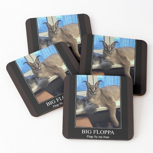 Item preview, Zabloing big floppa design     designed and sold by Slavi-ART.