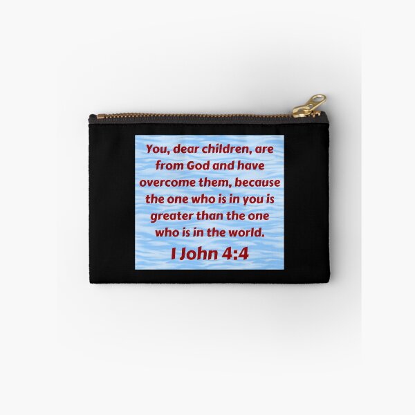 Item preview, Bible Verse 1 John 4:4 designed and sold by Prayingwarrior.