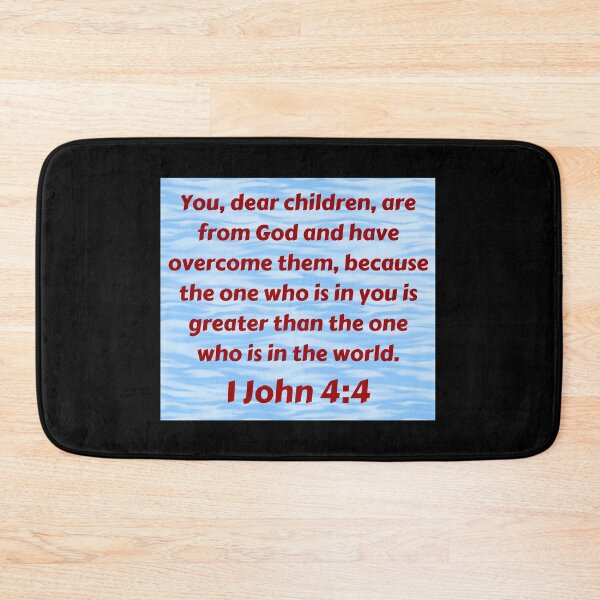 Item preview, Bible Verse 1 John 4:4 designed and sold by Prayingwarrior.
