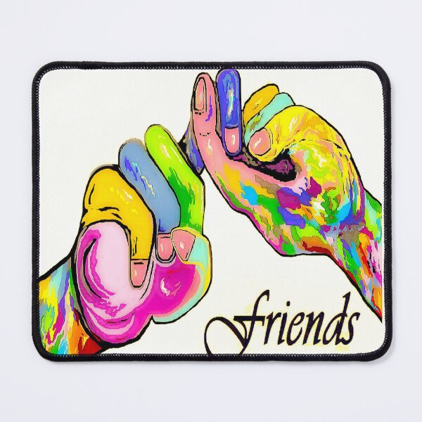 Item preview, ASL Friend Bright Colors designed and sold by EloiseArt.