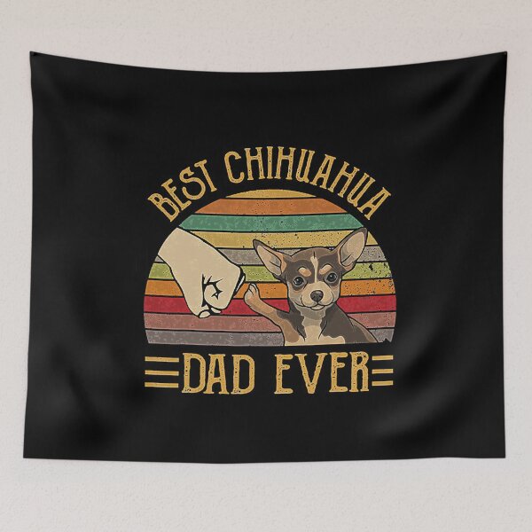 Item preview, Best Chihuahua Dad Ever Retro Vintage Sunset designed and sold by MichealExan.
