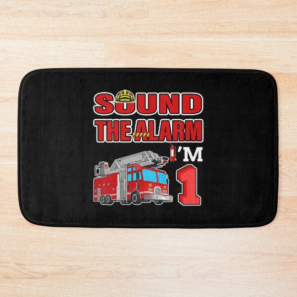 Item preview, Sound The Alarm Im 1 Fire Truck 1 Year Old Firefighter 1st Birthday Gift designed and sold by PameGraha.