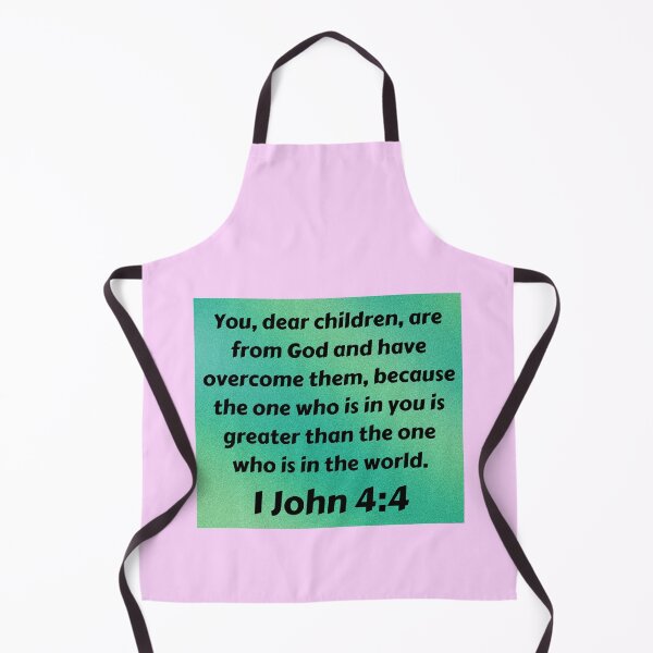 Item preview, Bible Verse 1 John 4:4 designed and sold by Prayingwarrior.