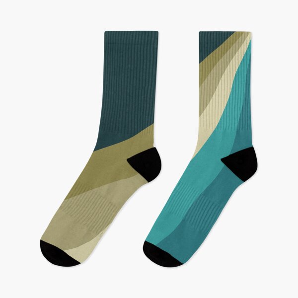 Item preview, Green and blue diagonal retro stripes designed and sold by BattaAnastasia.