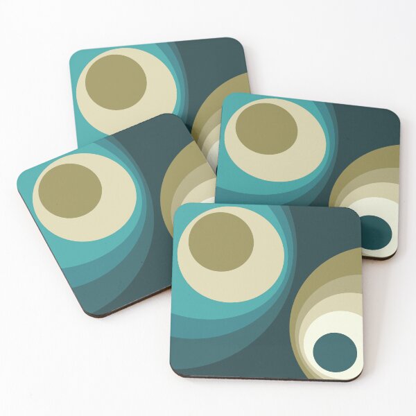 Item preview, Colorful retro circles design designed and sold by BattaAnastasia.