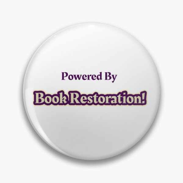 Item preview, Powered By Book Restoration designed and sold by cooldesignsalot.