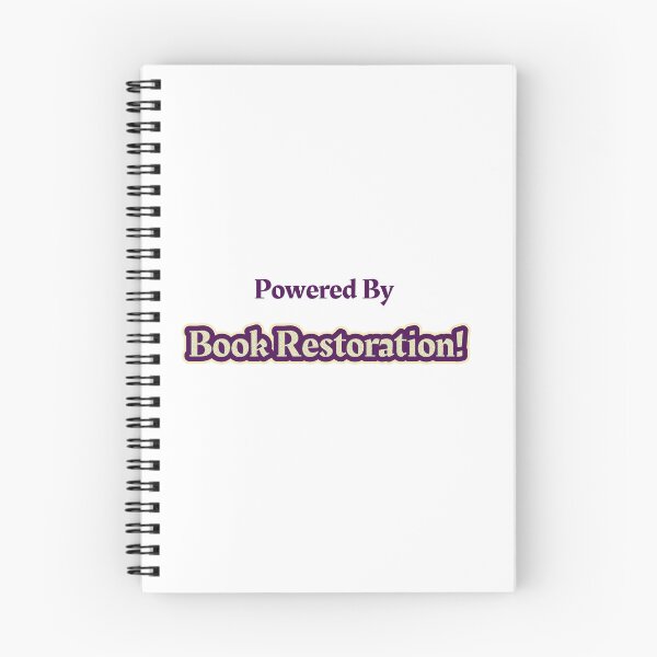 Item preview, Powered By Book Restoration designed and sold by cooldesignsalot.
