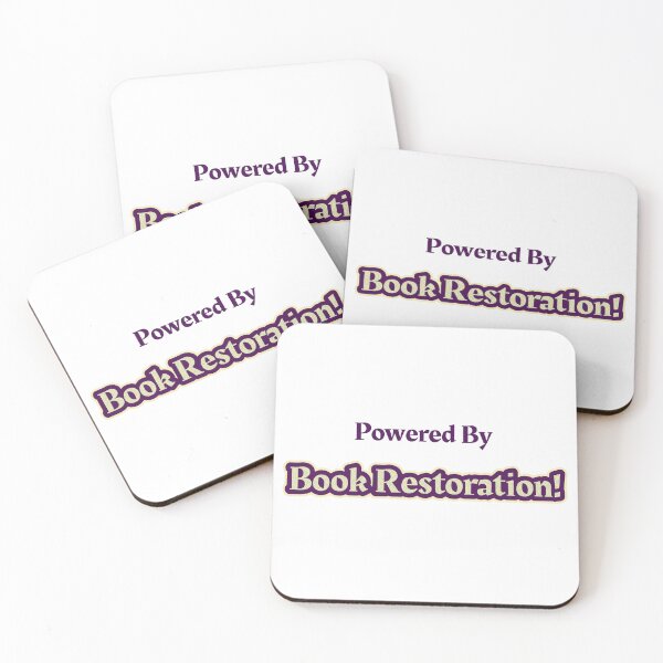 Item preview, Powered By Book Restoration designed and sold by cooldesignsalot.