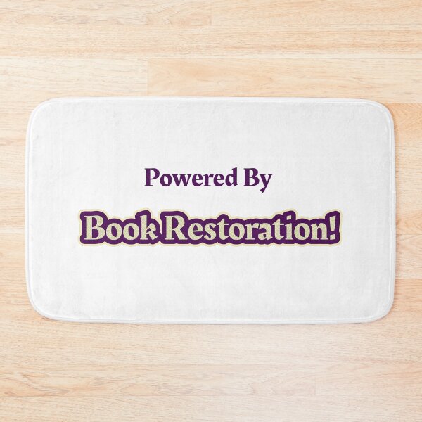 Item preview, Powered By Book Restoration designed and sold by cooldesignsalot.