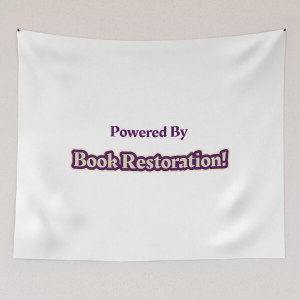 Item preview, Powered By Book Restoration designed and sold by cooldesignsalot.